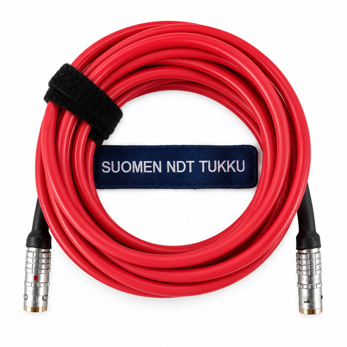 Teledyne ICM Go-Scan välikaapeli, punainen 5 m, Lemo-liittimet