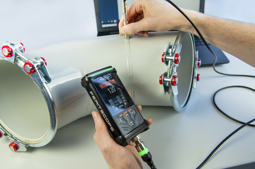 FISCHER FERITSCOPE DMP30 käytössä