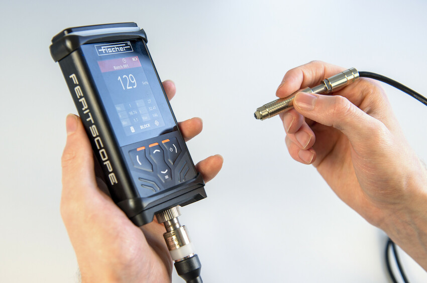 FISCHER FERITSCOPE DMP30 käytössä